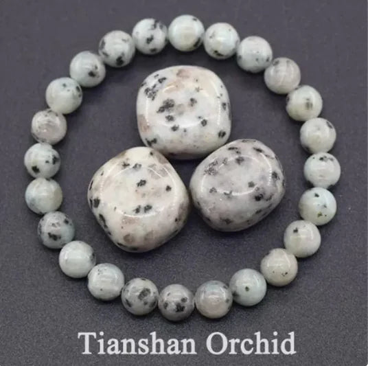 Natural Stone Beaded Elastic Bracelet