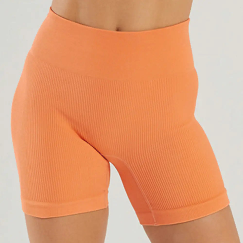 Seamless High-Stretch Sports Bra and Yoga Set
