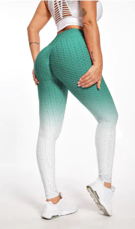 Digital Printed High Waist Stretch Yoga Pants