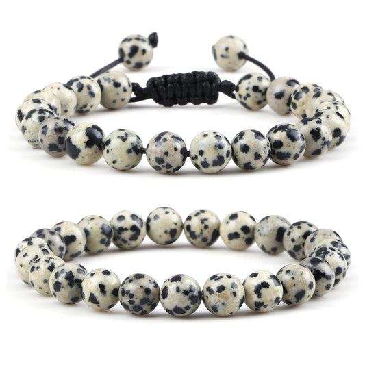 4 6 8MM Natural Stone Beads Bracelets&Bangles For Men Women Original Reiki Health Protection Soul Jewelry Lovers Elastic Bangles