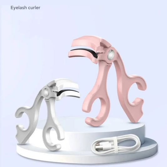 Wide Angle Electric Eyelash Curler Lasting Curling Fast Heating Heated Eyelash Curling Device Comfortable Grip Bezel-free