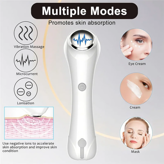 B89B-Facial Cleansing Brush, IPX 7 Waterproof Electric Facial Brush, 2 Adjustable Speeds, Facial Brush Cleaner