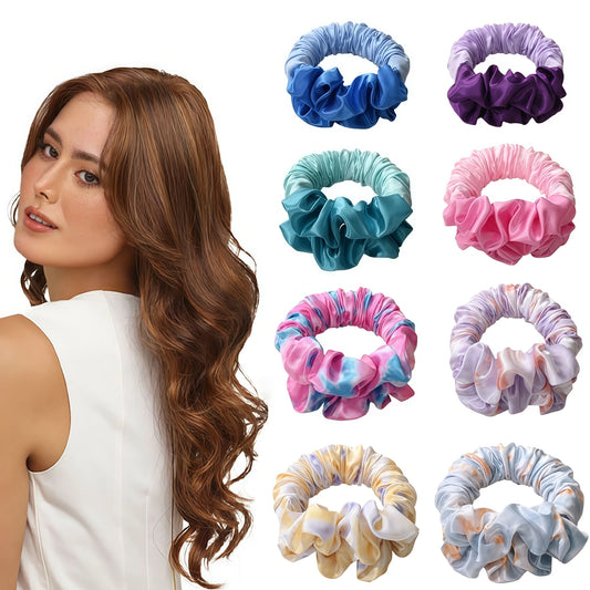 Heatless Hair Curler Lazy Sleep Curling Rod Headband Hair Rollers Wave Formers Wet Wavy Bundles No Heat Curls Hair Styling Tools
