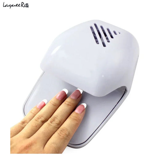 Portable Mini Nail Air Dryer Fan Curing Nail Gel Polish Speed Up Drying Suitable for Finger & Toe Nails