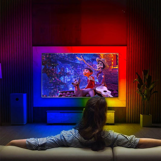 Ledlight Tv Kit 5V USB LED Strip Light 5050 RGB Dream Color Ambient TV Kit  Desktop PC Screen Background Lighting  3/4/5M
