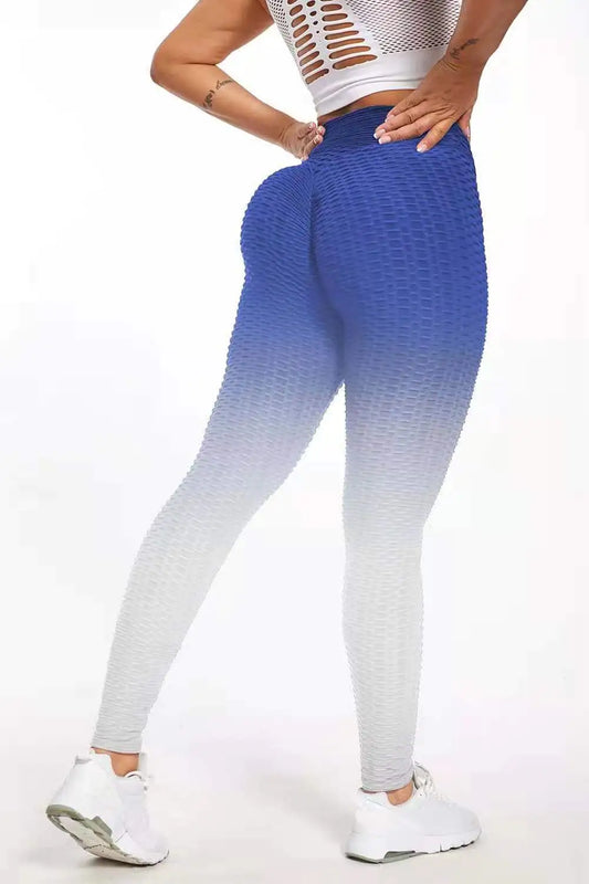 Digital Printed High Waist Stretch Yoga Pants